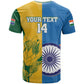 Custom India And South Africa Cricket T shirt 2024 Together Dynamic Version