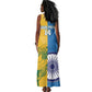 Custom India And South Africa Cricket Tank Maxi Dress 2024 Together Dynamic Version