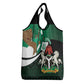 Nigeria Independence Day Grocery Bag Happy 64 Years Of Anniversary African Pattern
