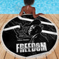 South Africa Freedom Day Beach Blanket Nelson Mandela With Map