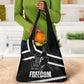 South Africa Freedom Day Grocery Bag Nelson Mandela With Map