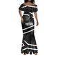 South Africa Freedom Day Mermaid Dress Nelson Mandela With Map