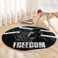 South Africa Freedom Day Round Carpet Nelson Mandela With Map