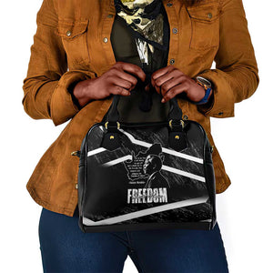 South Africa Freedom Day Shoulder Handbag Nelson Mandela With Map