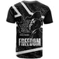 South Africa Freedom Day T shirt Nelson Mandela With Map