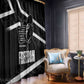 South Africa Freedom Day Window Curtain Nelson Mandela With Map