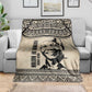 South Africa Nelson Mandela - Father Of Nation Blanket Vintage African Pattern