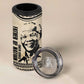 South Africa Nelson Mandela - Father Of Nation 4 in 1 Can Cooler Tumbler Vintage African Pattern