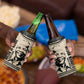 South Africa Nelson Mandela - Father Of Nation 4 in 1 Can Cooler Tumbler Vintage African Pattern
