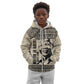 South Africa Nelson Mandela - Father Of Nation Kid Hoodie Vintage African Pattern