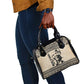 South Africa Nelson Mandela - Father Of Nation Shoulder Handbag Vintage African Pattern