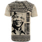 South Africa Nelson Mandela - Father Of Nation T shirt Vintage African Pattern