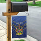 Custom Namibia Cricket Garden Flag 2024 Go Eagles African Pattern