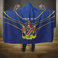 Custom Namibia Cricket Hooded Blanket 2024 Go Eagles African Pattern