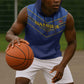 Custom Namibia Cricket Sleeveless Hoodie 2024 Go Eagles African Pattern - African Pride