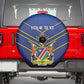 Custom Namibia Cricket Spare Tire Cover 2024 Go Eagles African Pattern
