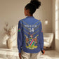 Custom Namibia Cricket Women Casual Shirt 2024 Go Eagles African Pattern LT14