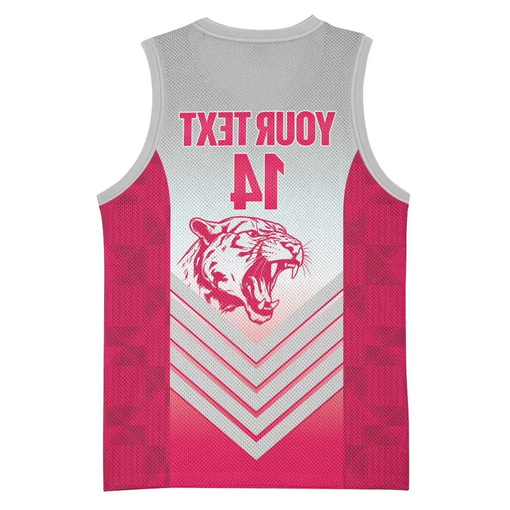 South Africa Rugby Custom Basketball Jersey Come On Puma African Pattern - African Pride