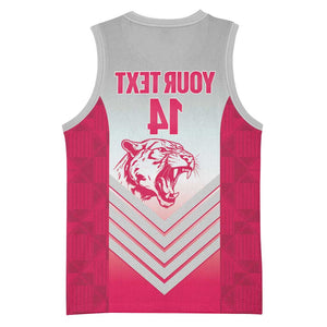 South Africa Rugby Custom Basketball Jersey Come On Puma African Pattern - African Pride
