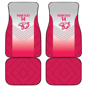 South Africa Rugby Custom Car Mats Come On Puma African Pattern