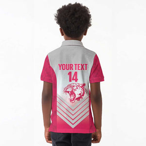 South Africa Rugby Custom Kid Polo Shirt Come On Puma African Pattern