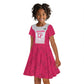 South Africa Rugby Custom Kid Short Sleeve Dress Come On Puma African Pattern