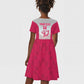 South Africa Rugby Custom Kid Short Sleeve Dress Come On Puma African Pattern
