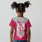South Africa Rugby Custom Kid T shirt Come On Puma African Pattern