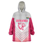 South Africa Rugby Custom Kid Wearable Blanket Hoodie Come On Puma African Pattern