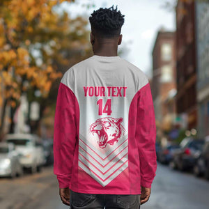 South Africa Rugby Custom Long Sleeve Shirt Come On Puma African Pattern