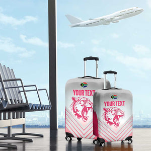 South Africa Rugby Custom Luggage Cover Come On Puma African Pattern