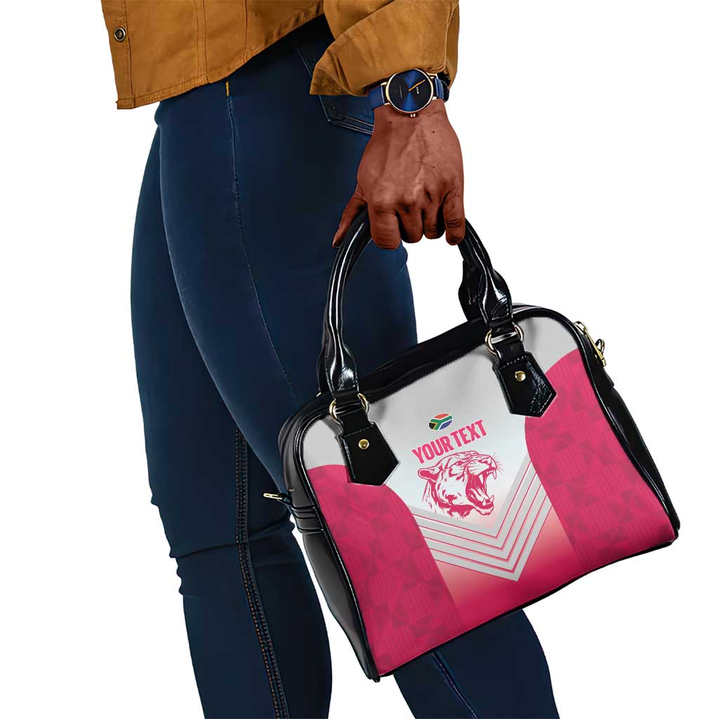South Africa Rugby Custom Shoulder Handbag Come On Puma African Pattern