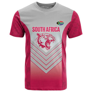 South Africa Rugby Custom T shirt Come On Puma African Pattern