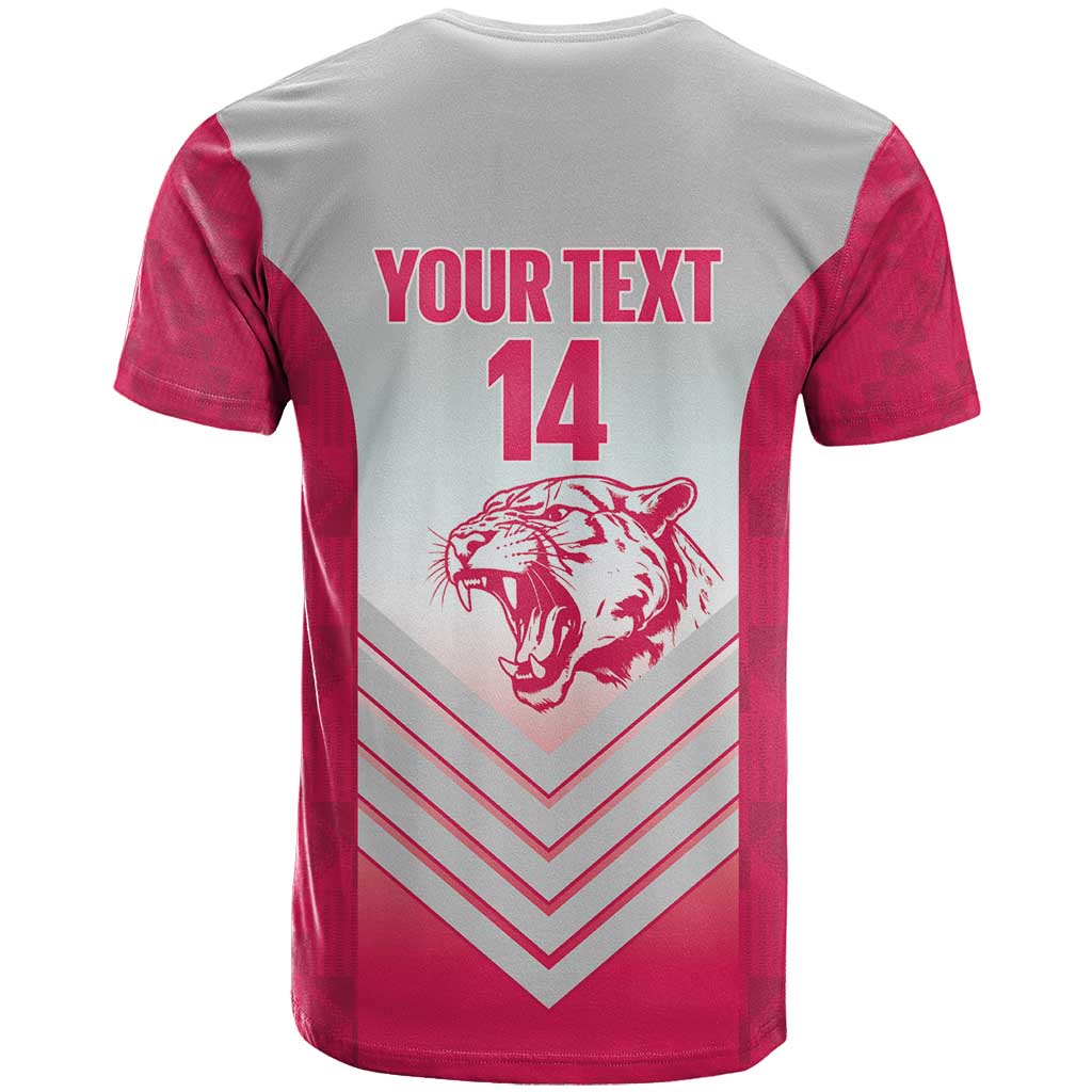 South Africa Rugby Custom T shirt Come On Puma African Pattern