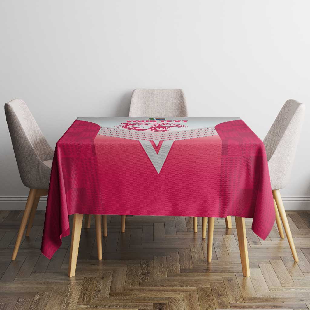 South Africa Rugby Custom Tablecloth Come On Puma African Pattern