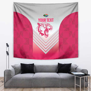 South Africa Rugby Custom Tapestry Come On Puma African Pattern