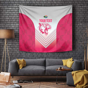 South Africa Rugby Custom Tapestry Come On Puma African Pattern