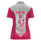 South Africa Rugby Custom Women Polo Shirt Come On Puma African Pattern