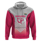 South Africa Rugby Custom Zip Hoodie Come On Puma African Pattern