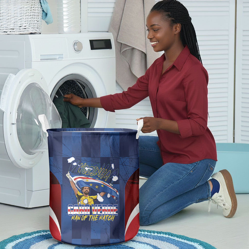 Vozinha Cabo Verde Football Laundry Basket Tubaroes Azuis Man Of The Match