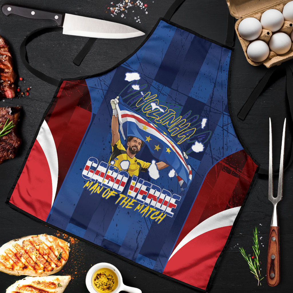 Vozinha Cabo Verde Football Apron Tubaroes Azuis Man Of The Match