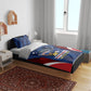 Vozinha Cabo Verde Football Bedding Set Tubaroes Azuis Man Of The Match