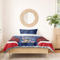 Vozinha Cabo Verde Football Bedding Set Tubaroes Azuis Man Of The Match