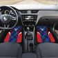 Custom Vozinha Cabo Verde Football Car Mats Tubaroes Azuis Man Of The Match