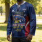 Custom Vozinha Cabo Verde Football Hockey Jersey Tubaroes Azuis Man Of The Match
