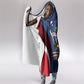 Vozinha Cabo Verde Football Hooded Blanket Tubaroes Azuis Man Of The Match