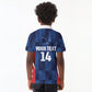 Custom Vozinha Cabo Verde Football Kid Polo Shirt Tubaroes Azuis Man Of The Match