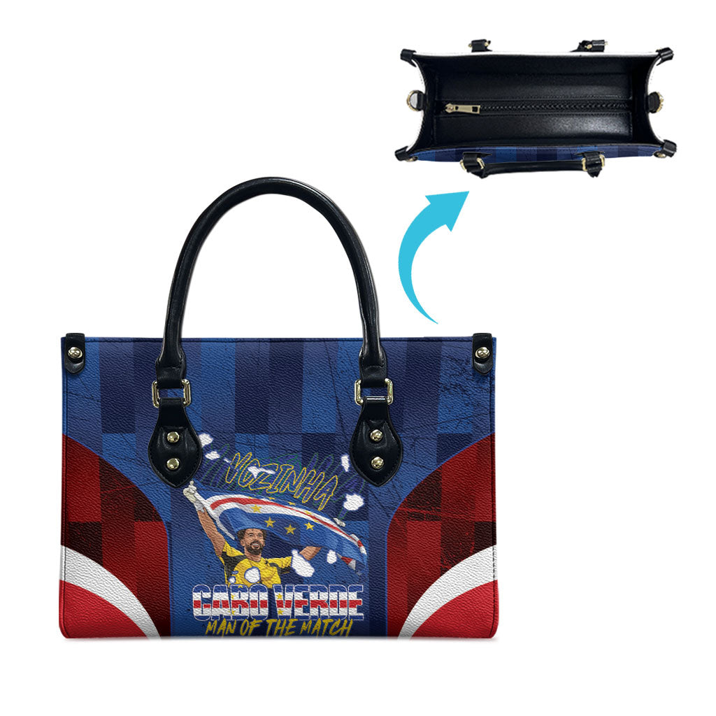 Vozinha Cabo Verde Football Leather Bag Tubaroes Azuis Man Of The Match