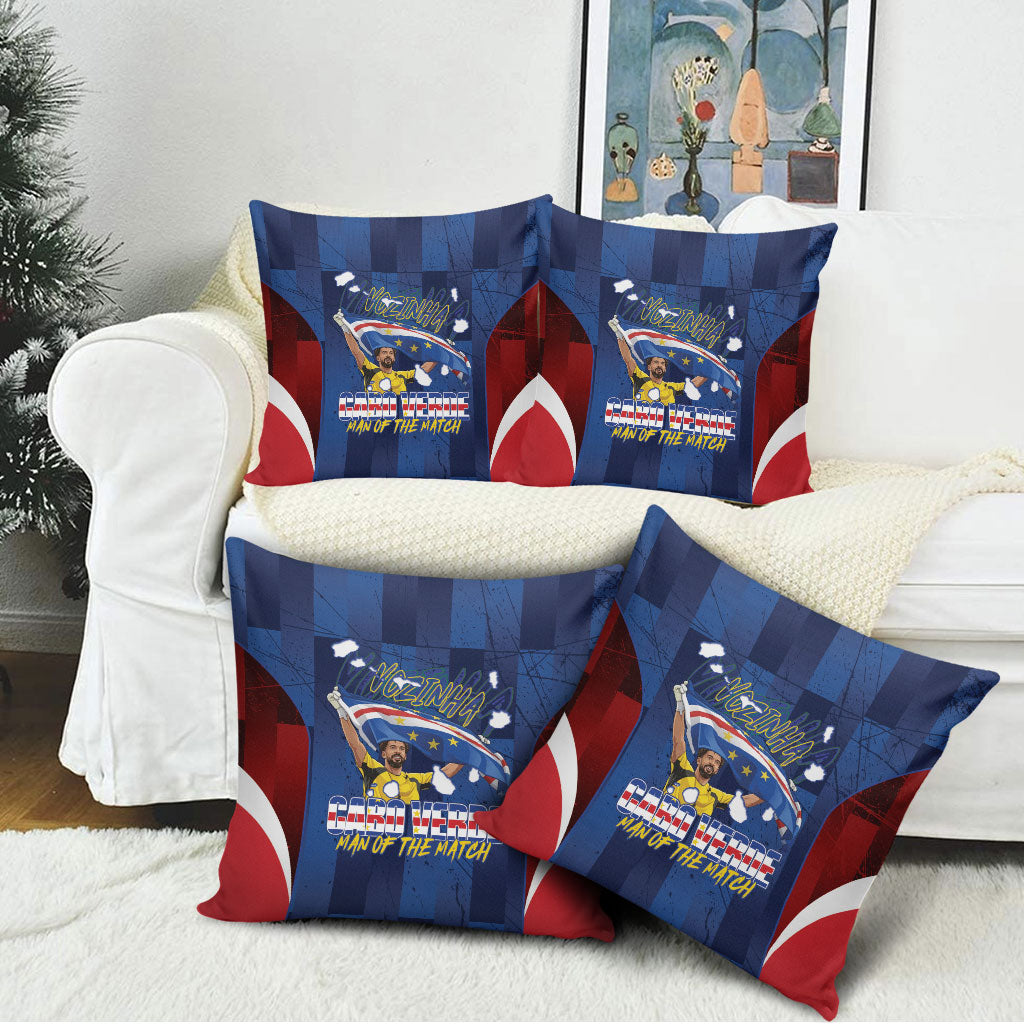 Vozinha Cabo Verde Football Pillow Cover Tubaroes Azuis Man Of The Match