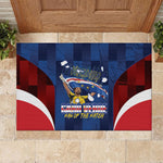 Vozinha Cabo Verde Football Rubber Doormat Tubaroes Azuis Man Of The Match